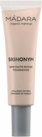 MÁDARA Skinonym Semi-Matte Peptide Foundation #20 Ivory - 30 ml
