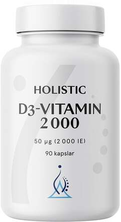 Holistic D3-Vitamin 2000 90 pcs