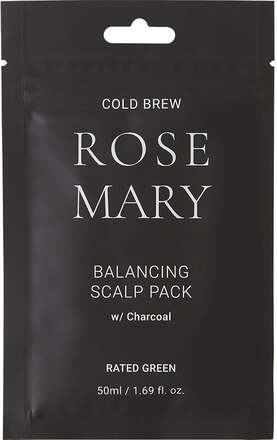 Rated Green Cold Brew Rosemary Balancing Scalp Pack w/ Charcoal 50 ml