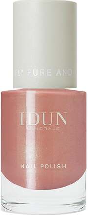 IDUN Minerals Nail Polish Turmalin Peach Pink - 11 ml