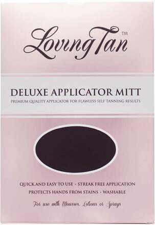 Loving Tan Deluxe Applicator Mitt Black