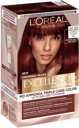 L'Oréal Paris Excellence Universal Nudes Dark Red 030 - 1 stk