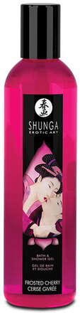Shunga Bath & Shower Gel - Frosted Cherry