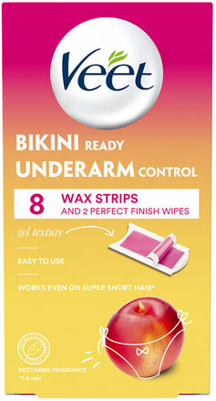Veet Cold Wax Strips Bikini Underarm (8 stk)