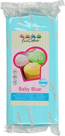 Babyblå Sockerpasta 1kg