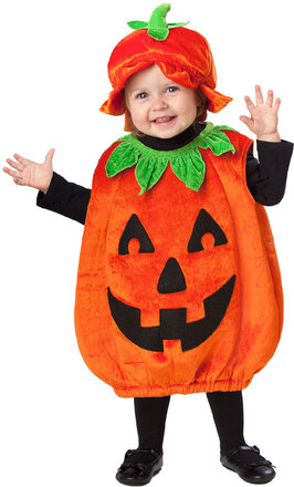 Halloween Pumpa Maskeraddräkt Barn