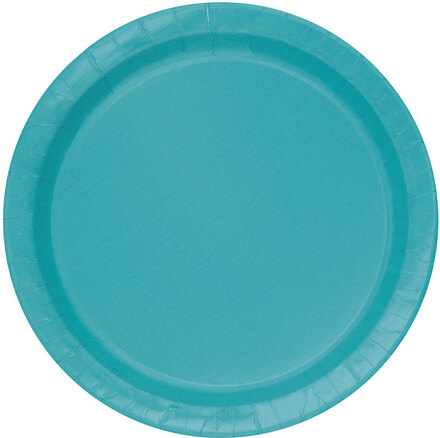Pappersassietter Pastell Teal