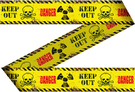 Avspärrningsband Danger Keep Out