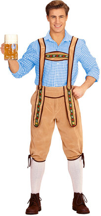 Beige Lederhosen Oktoberfest