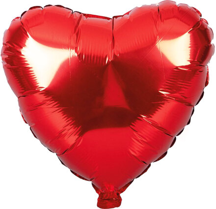 Folieballong Röd Hjärta
