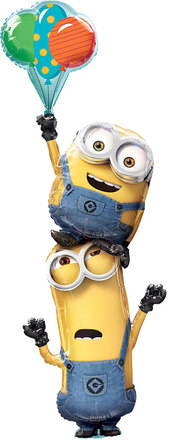 Gigantisk Airwalker Minions Folieballong