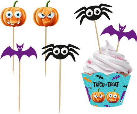 Halloween Party Picks & Wrappers Trick Or Treat