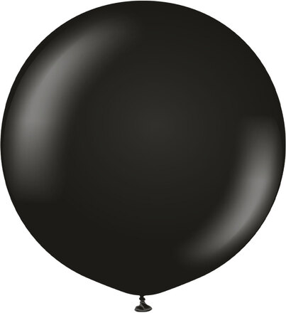 Svarta Gigantiska Latexballonger 2-pack