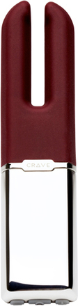 Crave - Duet Vibrator Crimson