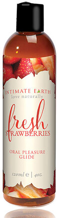 Intimate Earth - Oral Pleasure Glide Fresh Strawberries 120 ml