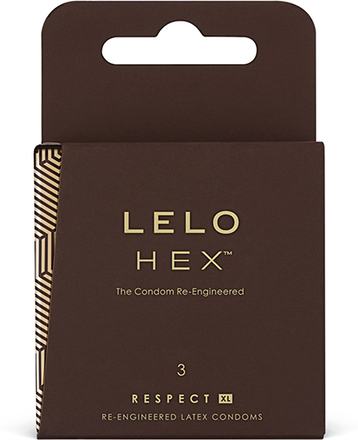 Lelo - HEX Condoms Respect XL 3 Pack