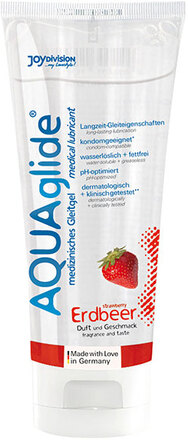 AQUAglide Lubricant Strawberry 100 ml