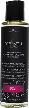 Sensuva - Me & You Berry Flirt Massage Oil 125 ml