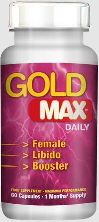 Gold MAX - PINK Daily 60-utökad lust-kosttilskud