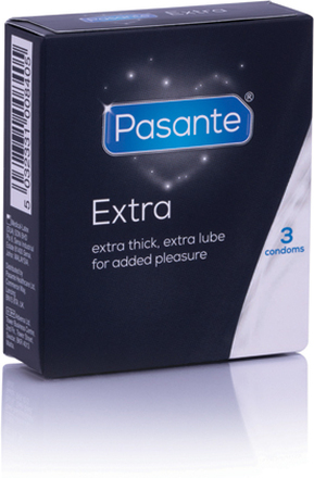 Pasante Extra Strong Condoms 3pcs