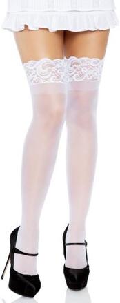 Stay Up Sheer Thigh Highs - White