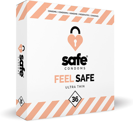 Safe - Feel Safe Condoms Ultra-Thin 36 pcs