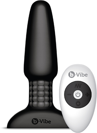 B-Vibe - Rimming Remote Control Plug Black