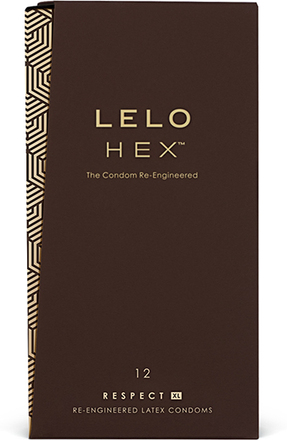 Lelo - HEX Condoms Respect XL 12 Pack