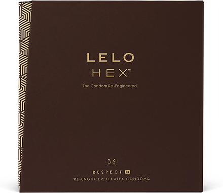 Lelo - HEX Condoms Respect XL 36 Pack