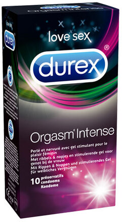 Durex Orgasm Intense Kondomer 10 St