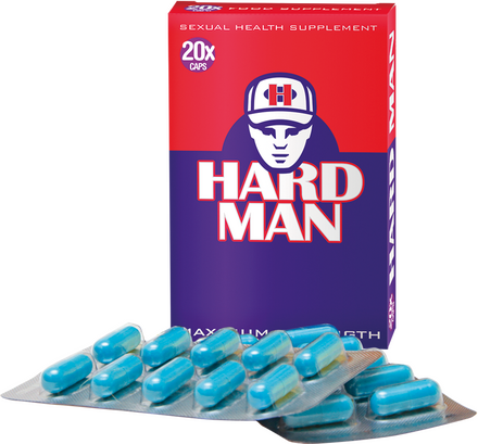 Hard Man Maximum Strength - 20 kapslar-Erektionshjälp spara 34%