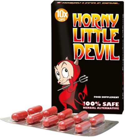 Horny Little Devil 10 kapslar-stark erektion
