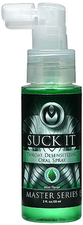 Suck It - Throat Desensitizing Oral Spray - 2 oz / 60 ml