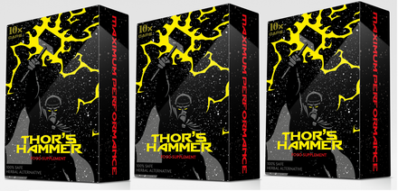 Thor's Hammer 30 kapslar-stark erektion