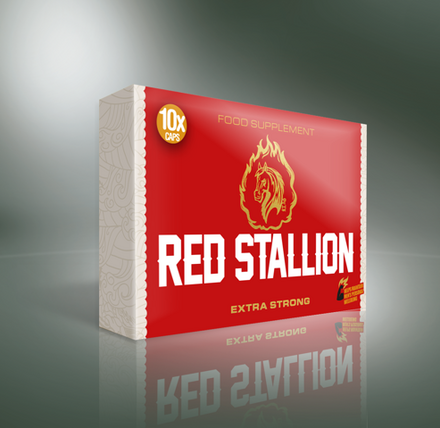 Red Stallion Extra Strong - 10 kaps-Erektionshjälp