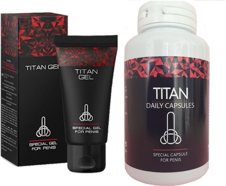 Titan Gel+Kapslar Paket