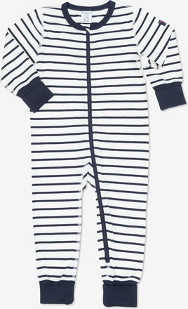 Pyjamasoverall Randig Baby/Barn