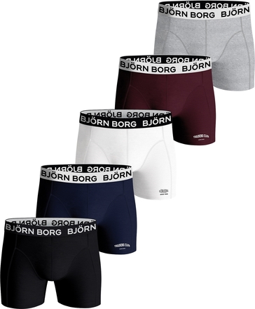 Björn Borg Essential Boxer Black/White/Melange/Red 5-pack