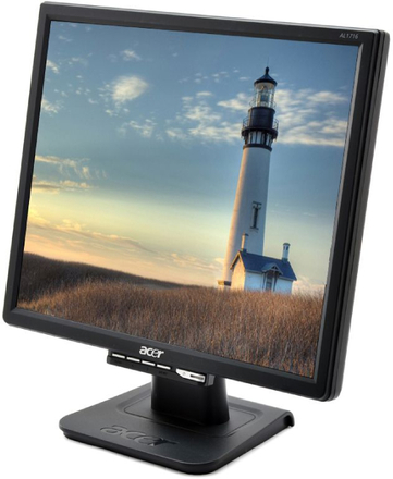 Acer AL1716f - 17 inch - 1280x1024 - Zwart