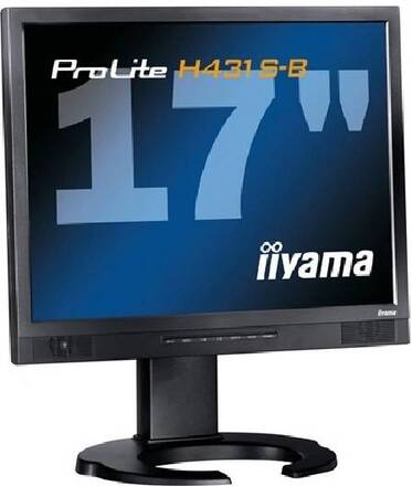 Iiyama H431S - 17 inch - 1280x1024 - Zwart
