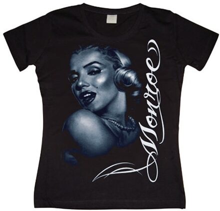 Big Monroe Print Girly T-shirt, T-Shirt