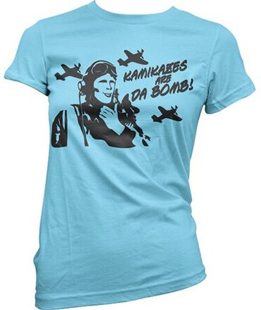 Kamikazes Is Da Bomb Girly Tee, T-Shirt