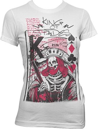 King Of Spades Girly T-Shirt, T-Shirt