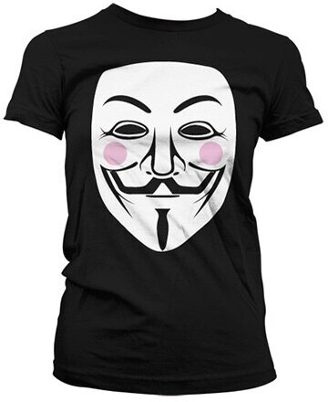 V For Vendetta Girly T-shirt, T-Shirt