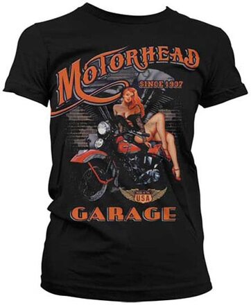 Motorhead Garage Girly T-Shirt, T-Shirt
