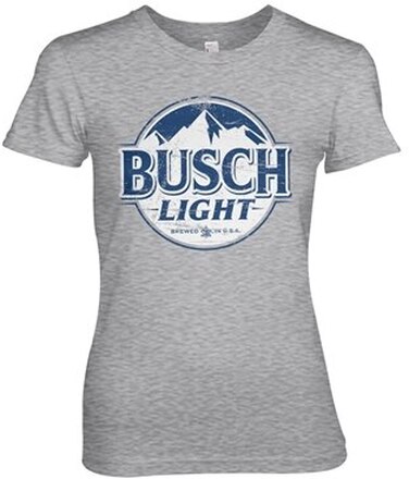 Busch Light Beer Vintage Logo Girly Tee Girly Tee, T-Shirt