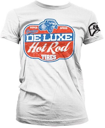 DeLuxe - Hot Rod Tires Girly T-Shirt, T-Shirt