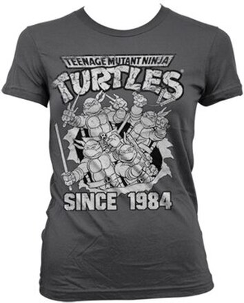 TMNT Distressed Since 1984 Girly Tee, T-Shirt