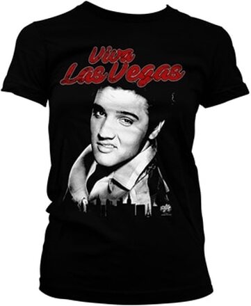 Elvis - Viva Las Vegas Girly Tee, T-Shirt