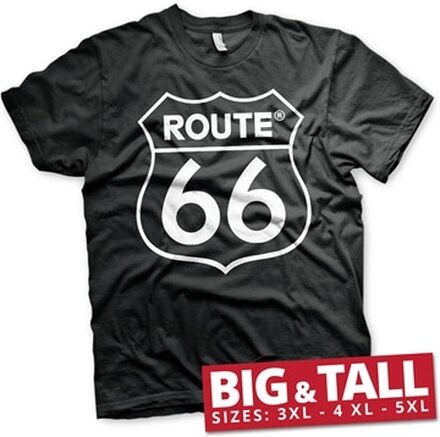 Route 66 Logo Big & Tall T-Shirt, T-Shirt